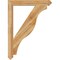 Ekena Millwork Funston Arts & Crafts Rough Sawn Bracket, Western Red Cedar, 4"W x 34"D x 46"H BKT04X34X46FST03RWR - alternate 2